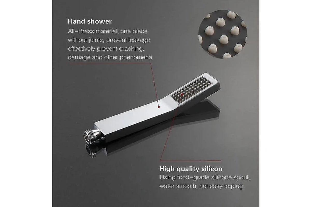Handheld Shower Head High Pressure Shower Head Universal Shower Brass