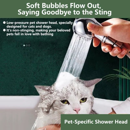 Pet Shower Head Pet Shop Dog Shower Head Water Saving Shower Head Children'S Rosette Head Bath Shower Head Bathroom Accessories